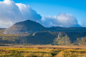 Landscape of the Snaefellsness Peninsula (iceland)