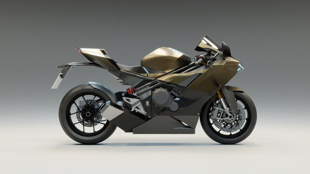 Concept 6 - 3D Motorcycle concept design