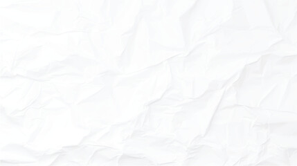 White paper texture is crumpled and creased. Copy space, white texture, top view, paper background, empty, sheet, old, page, cardboard, letter, parchment, ragged, stationery vector white paper texture