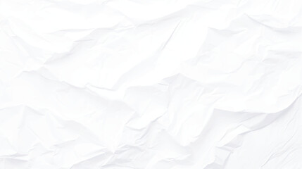 Obraz premium White paper texture is crumpled and creased. Copy space, white texture, top view, paper background, empty, sheet, old, page, cardboard, letter, parchment, ragged, stationery vector white paper texture