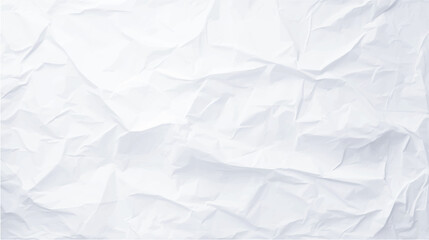 White paper texture is crumpled and creased. Copy space, white texture, top view, paper background, empty, sheet, old, page, cardboard, letter, parchment, ragged, stationery vector white paper texture