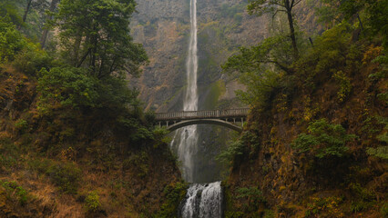 Multnomah Falls in Oregon, USA