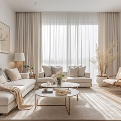 white contemporary living room interior home design creativity material and space organize house beautiful ideas concept living room with natural sunlight cosy comfort interior space background