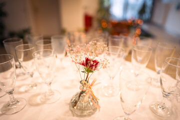 wedding table decoration