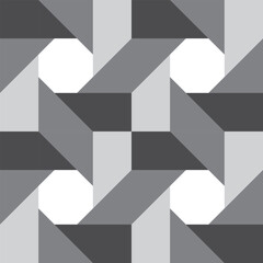 Tile pattern, comfortable color tones, arranged infinitely. vector job type