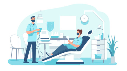 Professional Dentist Procedure Image Explore the Precise and Caring Execution of Dental Treatment