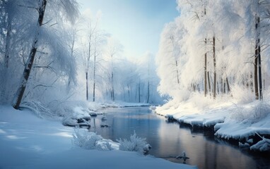 snowy landscape