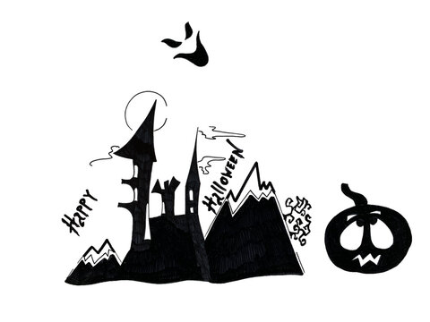 Halloween (hand painted pics)