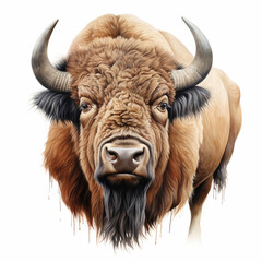 bison portrait