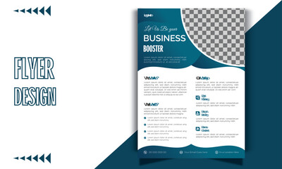 Creative Corporate & Business Flyer Brochure Template Design, abstract business flyer, vector template design. Brochure design, cover, annual report, poster