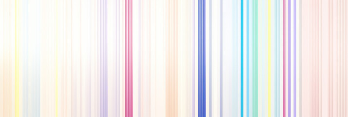 Obraz premium Delicate Pastel Lines on White Background
