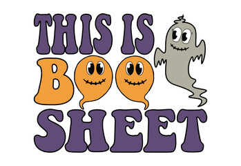 Hallowen Quote, Spooky Season,Retro Halloween, 