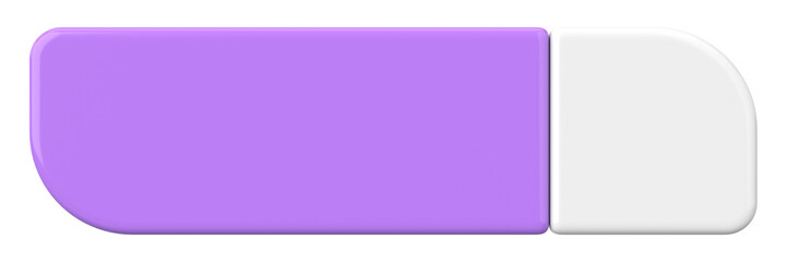 Fototapeta premium 3D button. Empty button. 3D illustration.