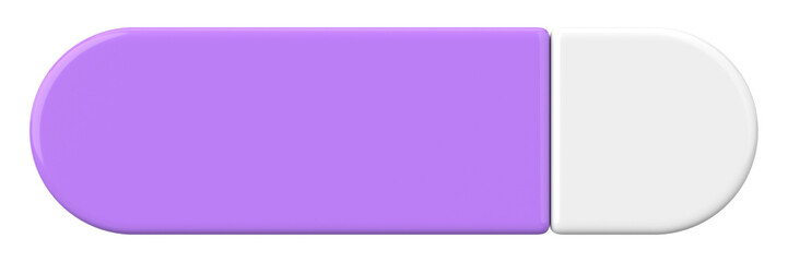 Obraz premium 3D button. Empty button. 3D illustration.