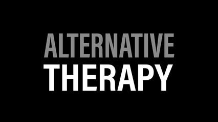 Alternative therapy 