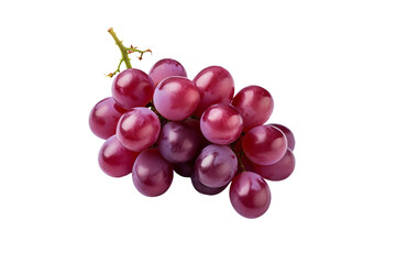 Fototapeta premium red grapes isolated on white
