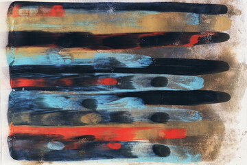 Paint strokes retro texture background for artistic style art