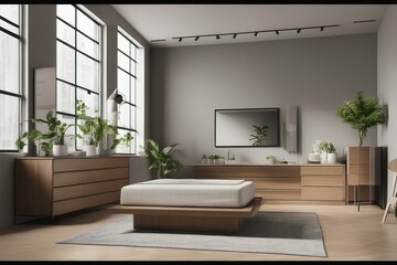 3 d rendered interior of a modern apartment3 d rendered interior of a modern apartment3 d render of 
