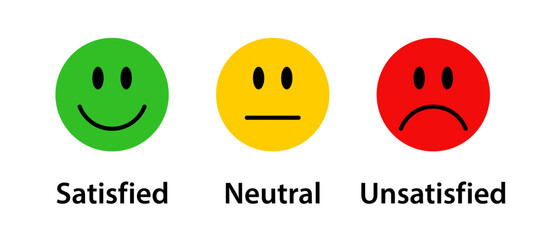 Satisfaction rating scale