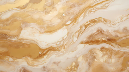 Elegant Marble & Gold Wallpaper: Abstract Textured Delight