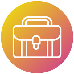 Briefcase Vector Icon Design Illustration