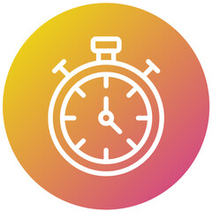 Stop watch Vector Icon Design Illustration