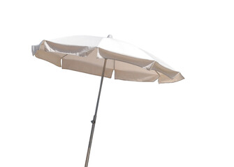 A beach umbrella isolated on the transparent background