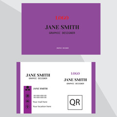 Creative business card using adobe illustrator..