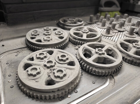 Rapid prototyping - SLS 3D Printing of gears 