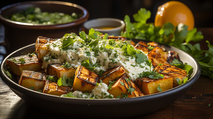 Paneer Paradise: Authentic Indian Cuisine with Fresh Parsley and Delectable Sauce, restaurant menu