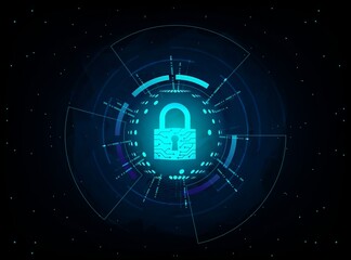 Cybersicherheits- und Datenschutzkonzepte zum Schutz von Daten. Schlosssymbol und Internet-Netzwerksicherheitstechnologie. Geschäftsmann schützt personenbezogene Daten auf Smartphones, virtuellen Bild