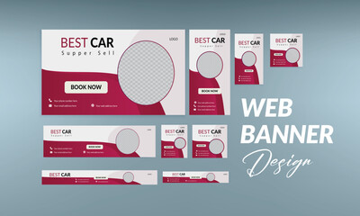 Abstract banner design web template Set.Social Media Cover ads banner, flyer, invitation card,
web Banner Layout.