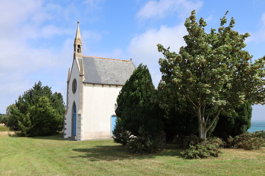 Chapelle Notre Dame de l'esp&eacute;rance, village de Binic - Etables sur Mer, d&eacute;partement des C&ocirc;tes d'Armor, Bretagne, France