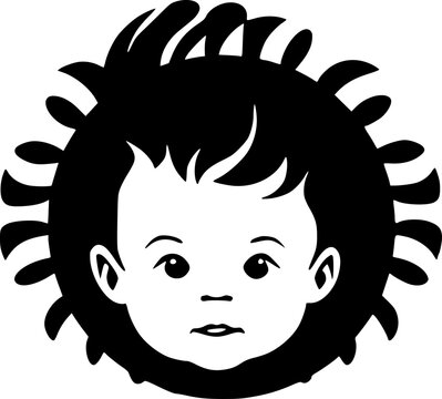 recommend clip art: Baby - High Quality Vector Logo - Vector illustration ideal for T-shirt graphic