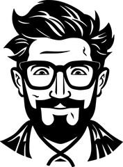 Teacher | Minimalist and Simple Silhouette - Vector illustration