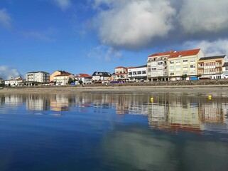 Panorámica de Ares, Galicia