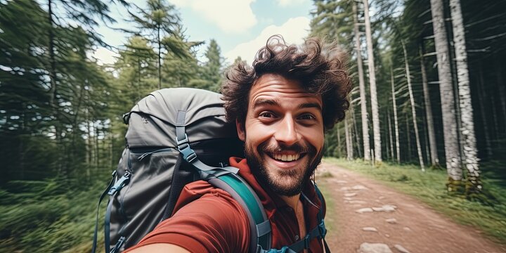 Enchanted Adventurer in Natural Selfie Essence, Generative AI