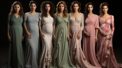 Naklejka premium Pregnancy is an amazing time, what a life it is