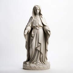 A beautiful statue of the Virgin Mary