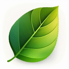 Symbolic Leaf: A Natural Representation of Life and Growth