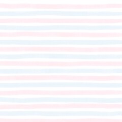 Pink Blue Stripe Hand Drawn Background