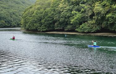 Kajakfahren auf dem Looe River