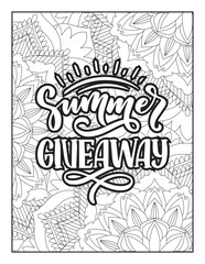 Quotes. Quotes Coloring Pages 