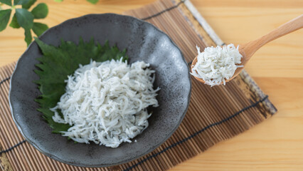 釜揚しらす・boiled whitebait