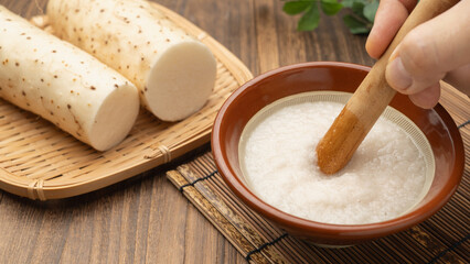 日本の長芋・とろろ　イメージ