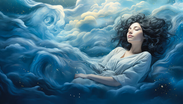 Whimsical Ocean Artistry and Flowing Tresses, Enchanting Mermaid Illustrations and Vector Delights