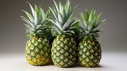 Image of a pineapple on a white background.