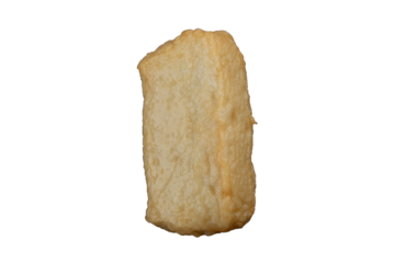 Fish cake with a white background