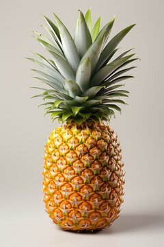 Image of a pineapple on a white background.