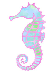 オトシゴの水彩イラスト © shiratama